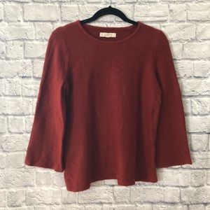 LOFT Bell Sleeve Sweater